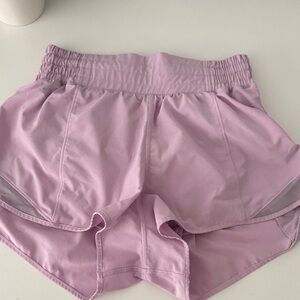 Lululemon Athletica Light Purple Athletic Shorts